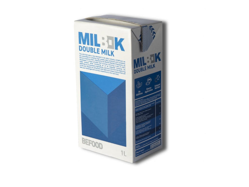 Lapte de competitie double milk UHT, Milbok Bax 6X1l
