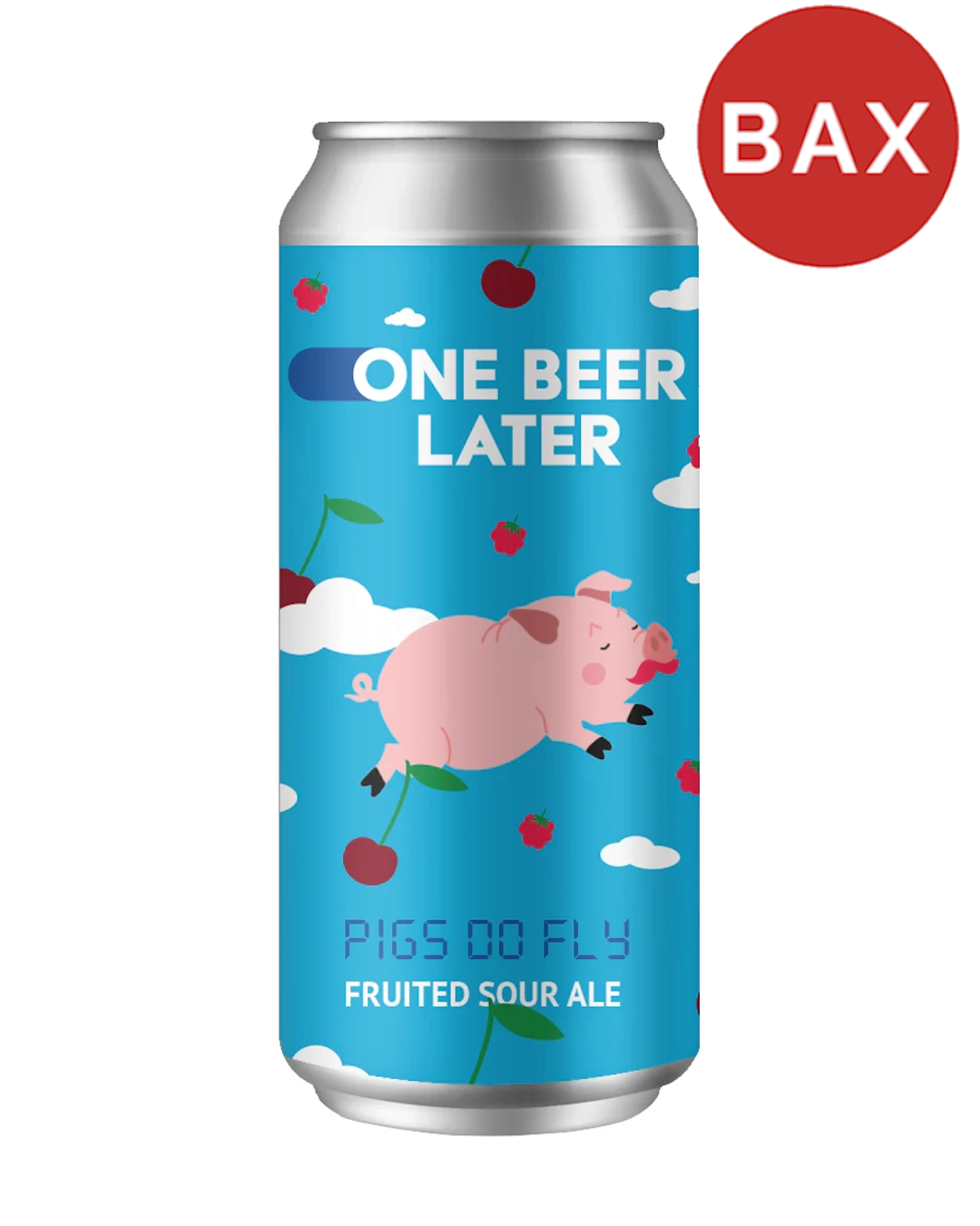Bere artizanala Pigs Do Fly Sour Fruited, One Beer Later Bax