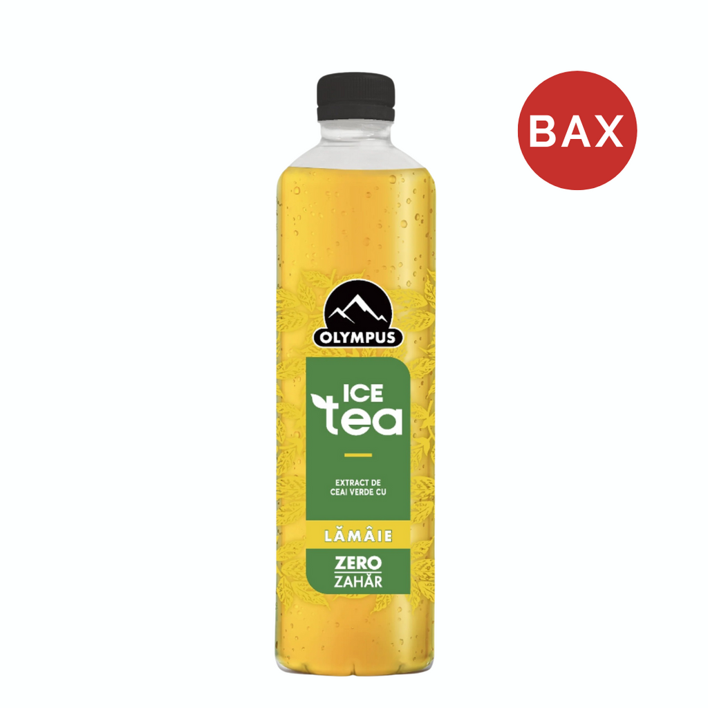 Ceai rece verde cu lamaie fara zahar, Olympus Bax 12x500ml