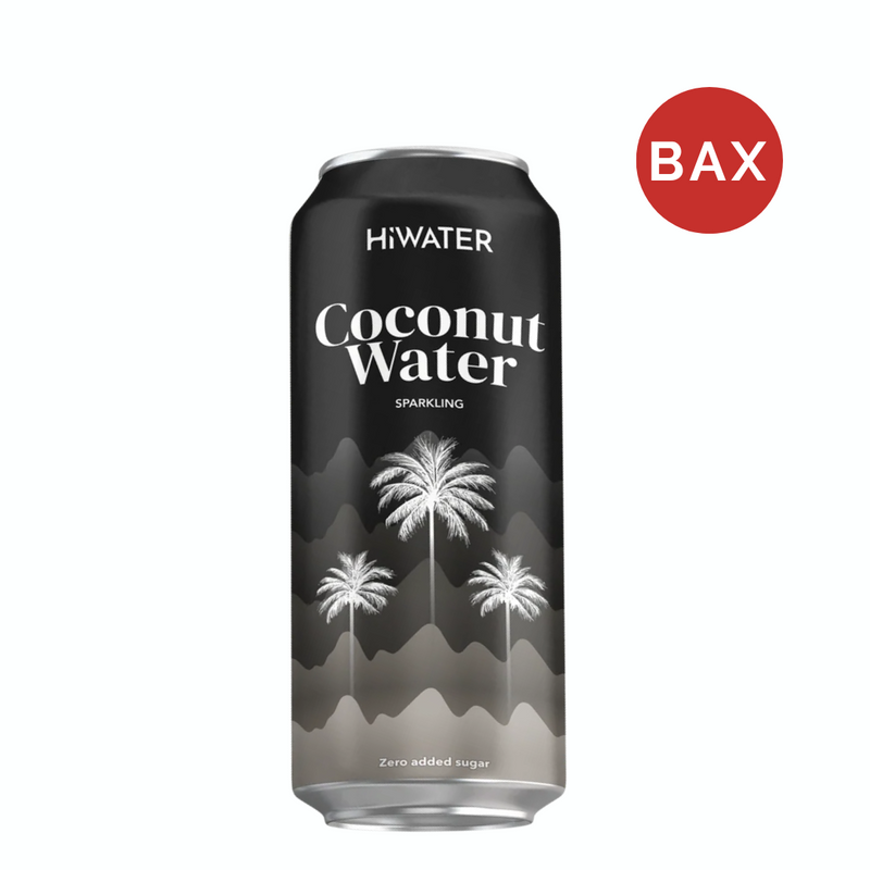 Apa de cocos naturala carbogazoasa, HiWater Bax 24x320ml