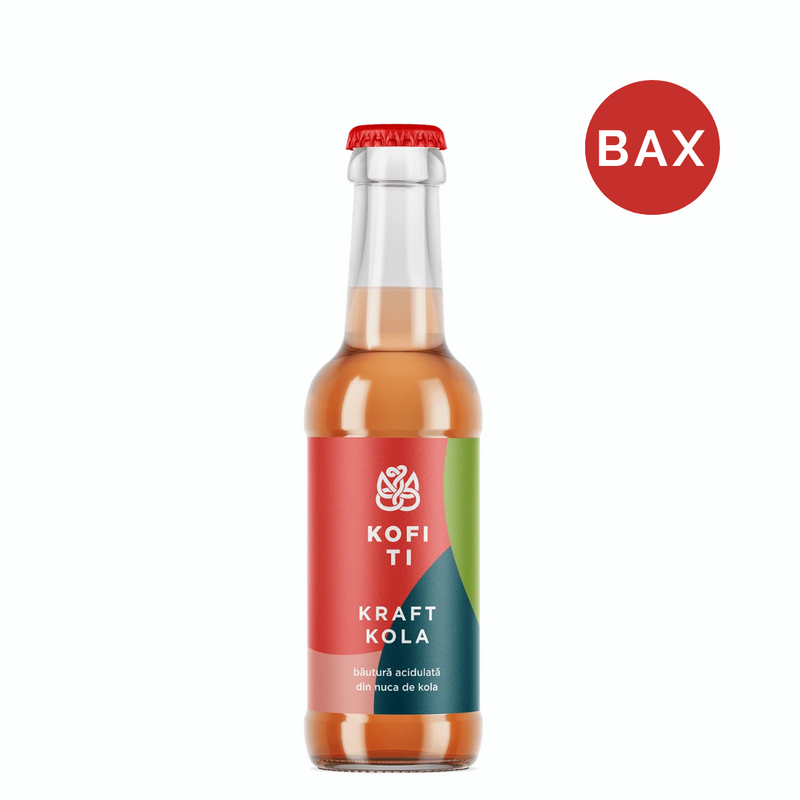 Suc Carbogazos Kraft Kola, Kofi Ti, Bax 12x200ml