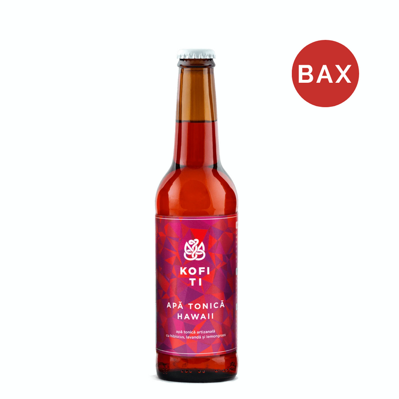 Apa Tonica Artizanala,Red Tonic, KofiTi, Bax 12x300ml