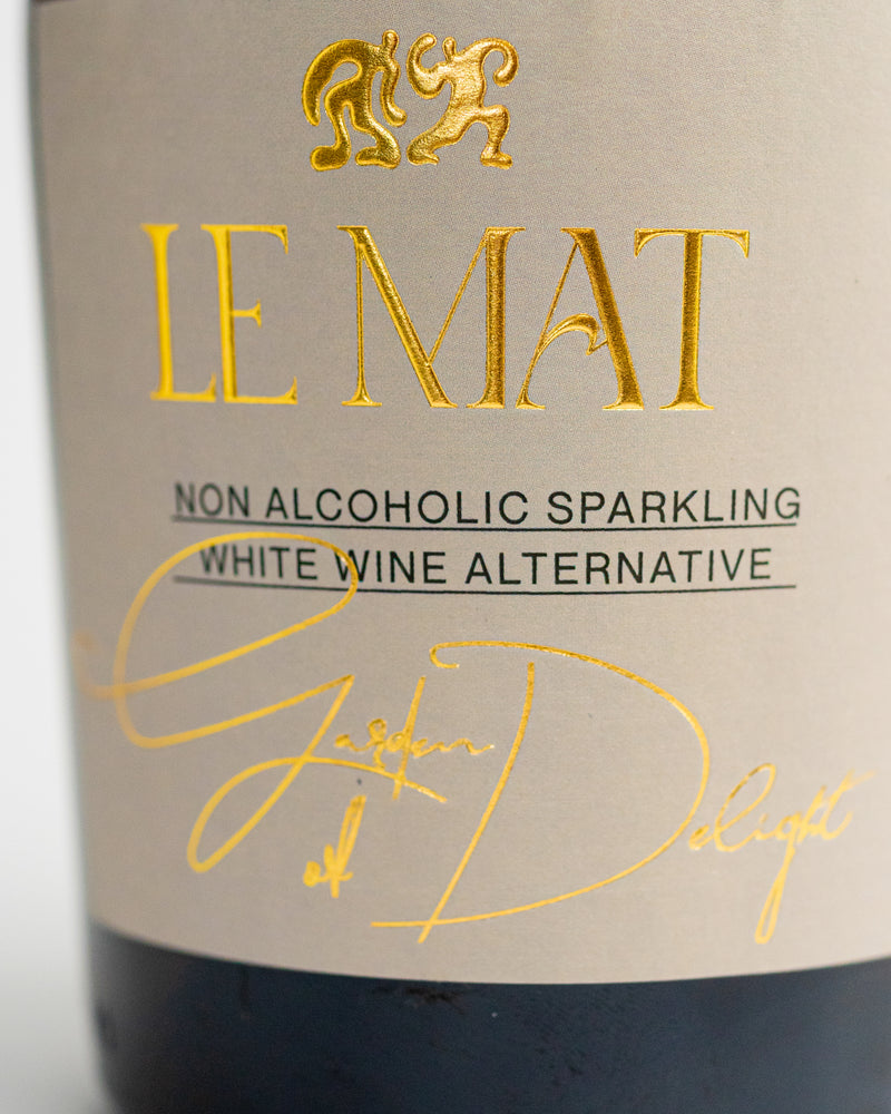 Alternativa la Vin spumant alb fara alcool, GARDEN OF DELIGHT Le Mat, 750ml