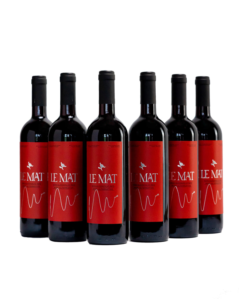 Alternativa la Vin rosu fara alcool, MUSE Le Mat, BAX 6X750ml