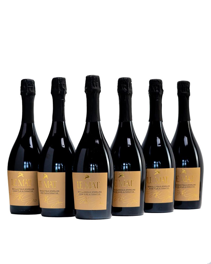 Alternativa la Vin spumant rose fara alcool, GRIT & GRACE Le Mat, BAX 6X750ml