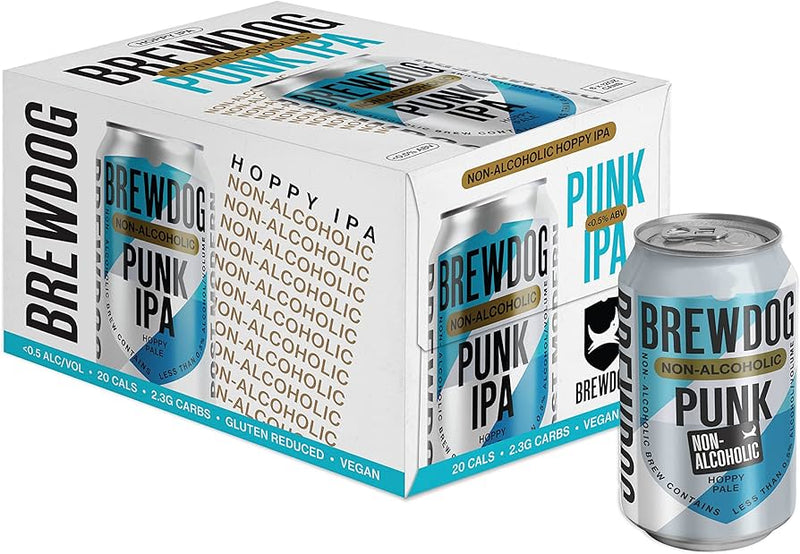 Bere artizanala BrewDog Punk IPA Alcohol Free Bax 24x330ml