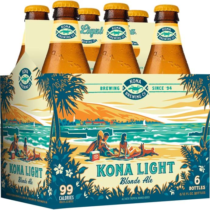Bere artizanala Kona Light Blonde Ale, Bax 24x355ml