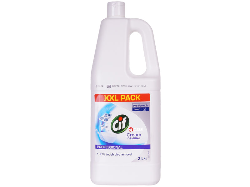 Detergent crema de curatat - Cif Cream Original 2L, Diversey