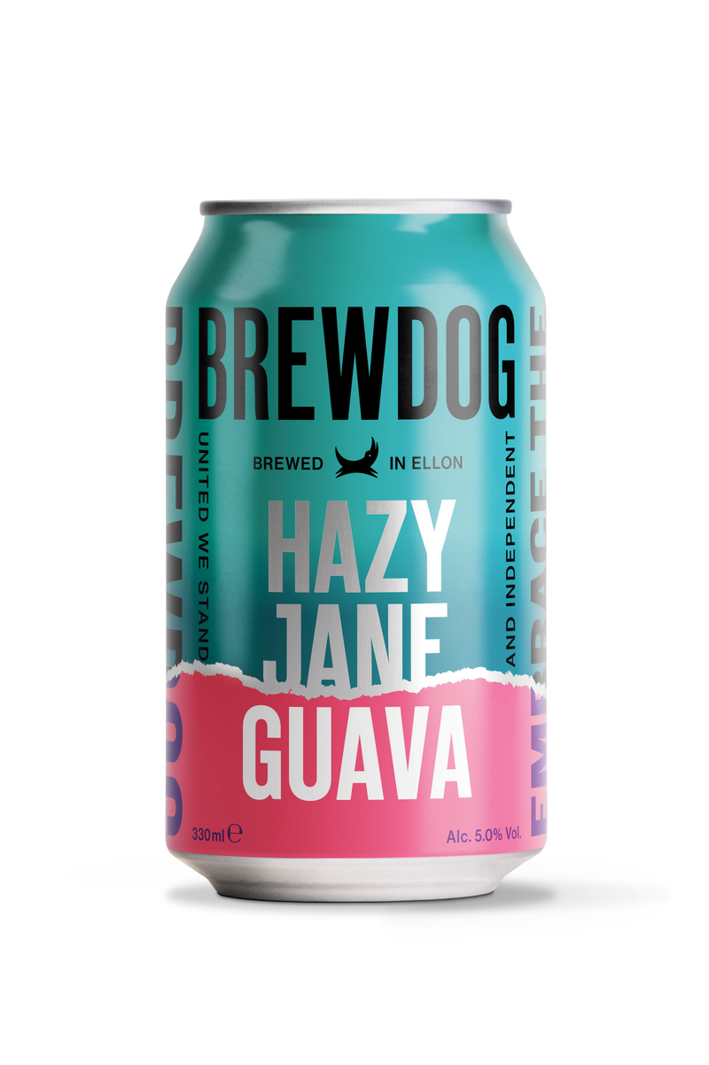 Bere artizanala BrewDog Hazy Jane Guava Bax 24x330ml