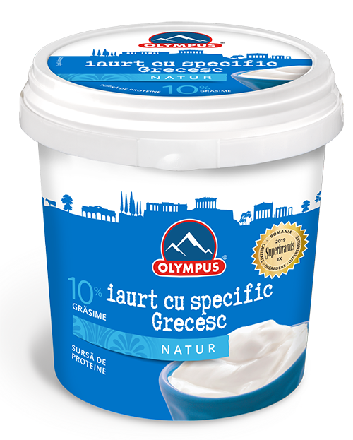 Iaurt cu specific grecesc 10%,Olympus 900g
