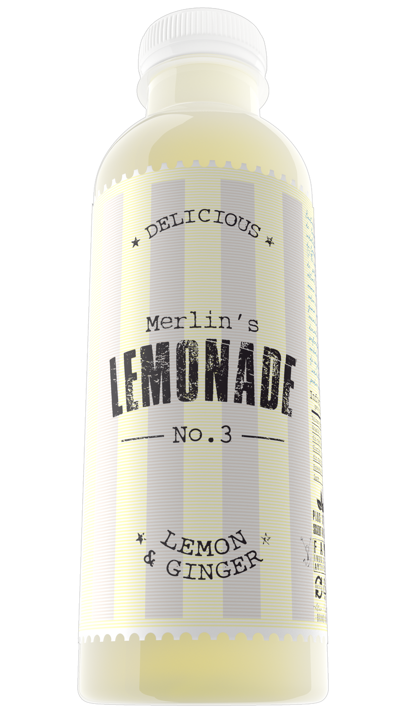 Limonada Merlin`s Lemonade No. 3 Ginger & Lemon 1.2l
