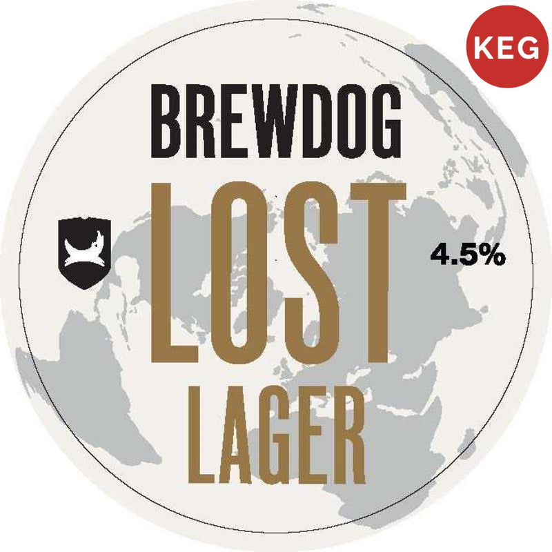 Bere artizanala BrewDog Lost Lager, KEG 30L