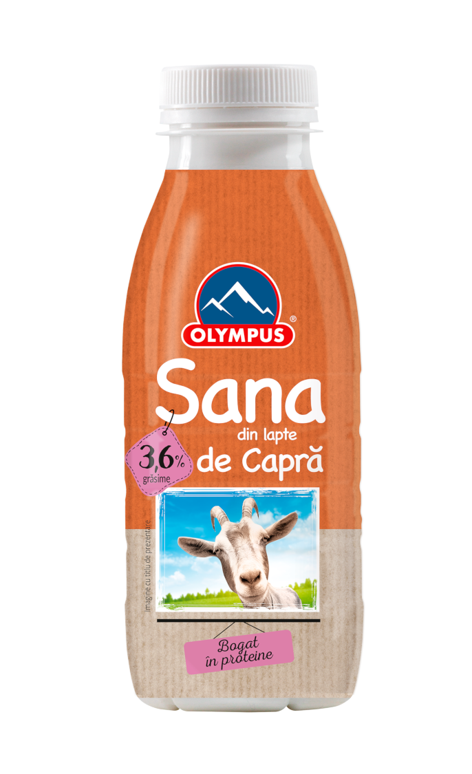 Sana din lapte de capra 3.6%, Olympus 12x330ml