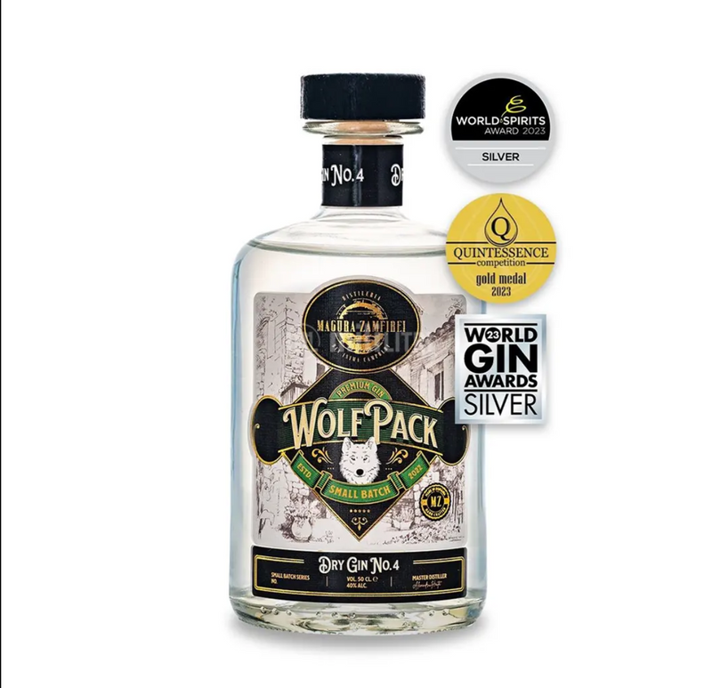 Wolfpack Dry Gin No.4 500ml, Magura Zamfirei