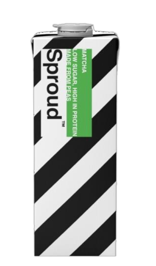 Bautura Vegetala din Mazare cu Matcha, SPROUD MATCHA Bax 6x1L