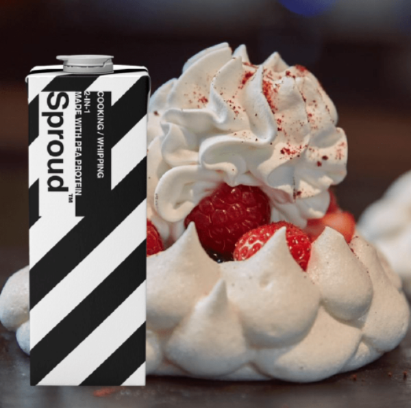 Baza vegetala cu proteina din mazare pentru gatit si frisca, SPROUD Cooking&Whipping Bax 6x1L