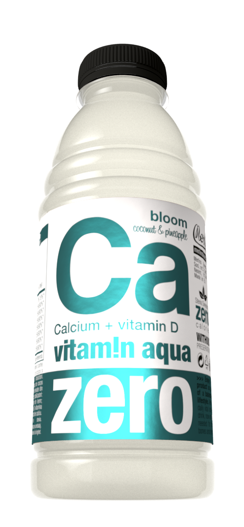 Vitamin Aqua Ca Zero Coconut & Pineapple, Bax 6x600ml