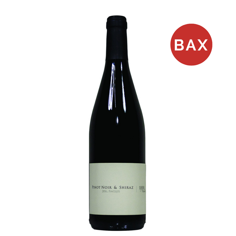 Vin rosu Shiraz & Pinot Noir 2019, 1000 de Chipuri 750ml Bax 6x0.75L