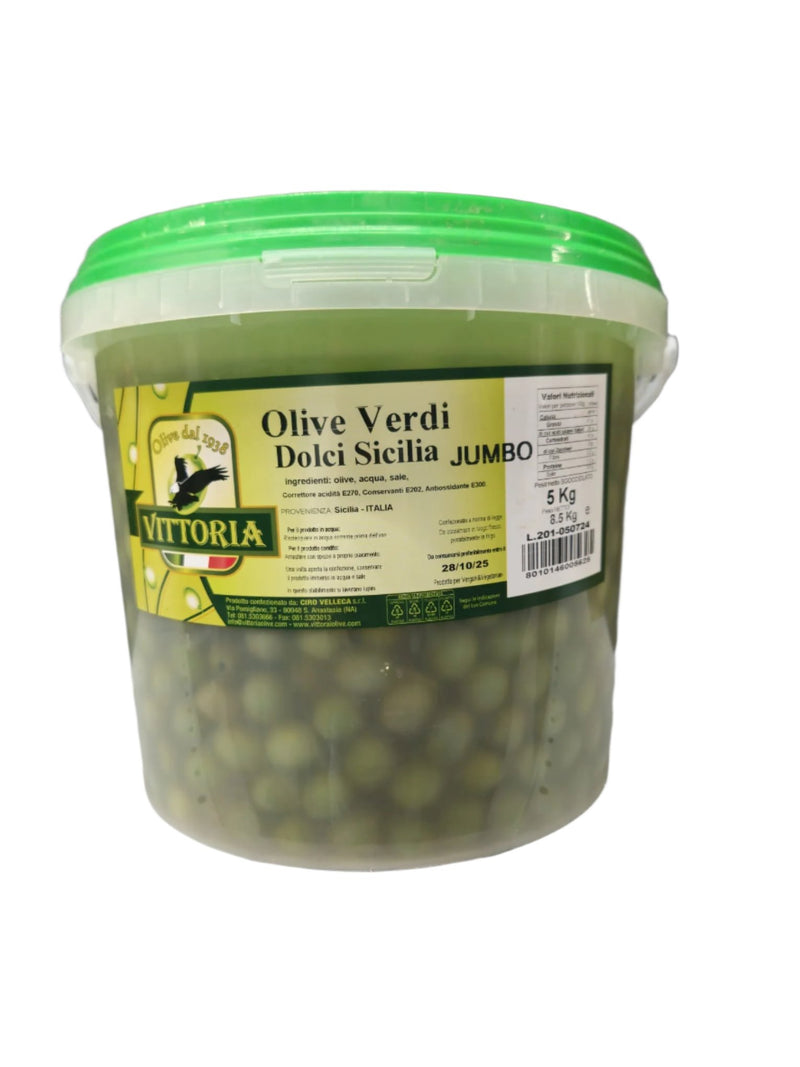 Masline Verzi Dolce-Sicilia 5Kg