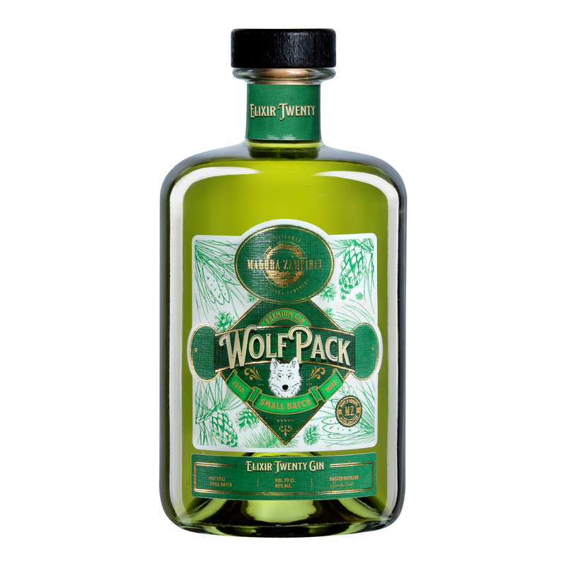 Wolfpack Elixir Twenty Gin , Magura Zamfirei 700ml