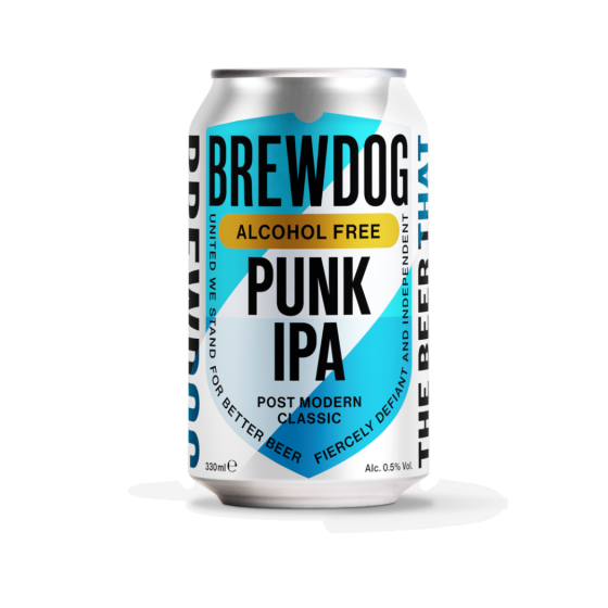 Bere artizanala BrewDog Punk IPA Alcohol Free Bax 24x330ml