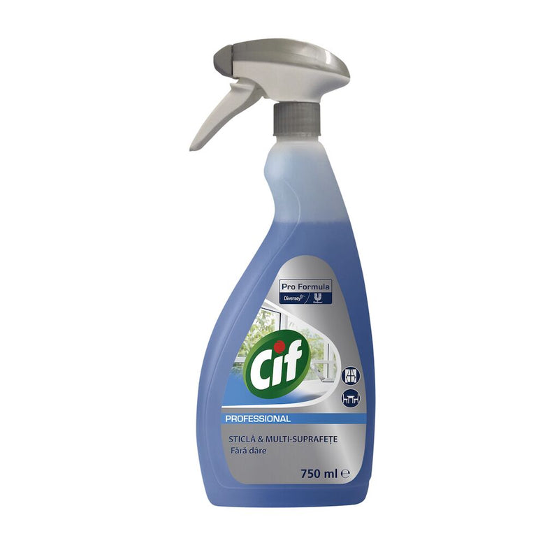 Detergent geamuri si suprafete lavabile - Cif Pro Formula 750ml, Diversey