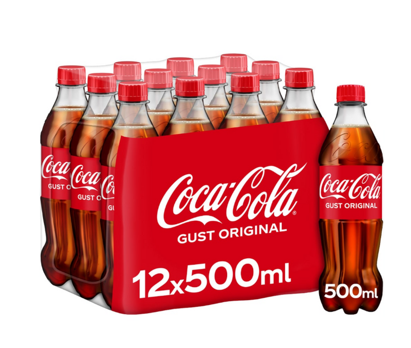 Bautura racoritoare carbogazoasa, Coca-Cola Bax 12x500ml