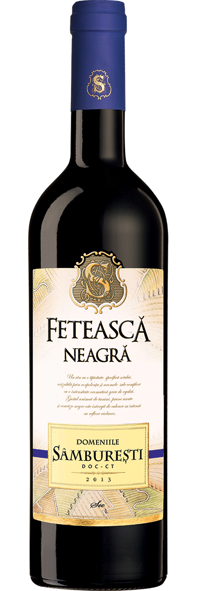 Vin rosu Feteasca Neagra, Domeniile Samburesti Bax  6x750ml