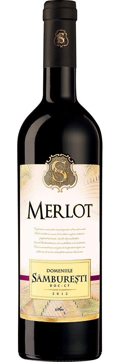 Vin rosu Merlot, Domeniile Samburesti Bax 6x750ml