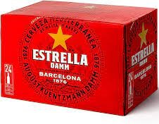 Bere blonda Estrella Damm, Bax 24x330ml