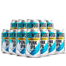 Bere artizanala BrewDog Punk IPA Alcohol Free Bax 24x330ml