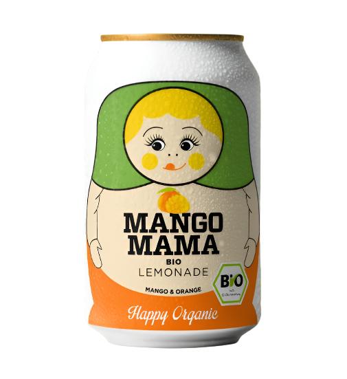 Bautura racoritoare carbogazoasa, Mama Mango Bax 12x330ml