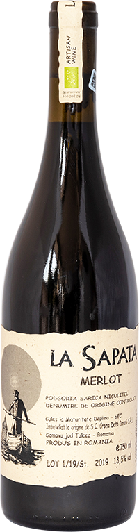 Vin rosu Merlot, La Sapata Bax 6x0.75l