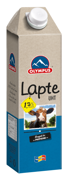 Lapte UHT 1.7%, Olympus 1L