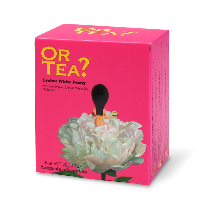 Ceai organic Lychee White Peony, Or Tea 10x2g