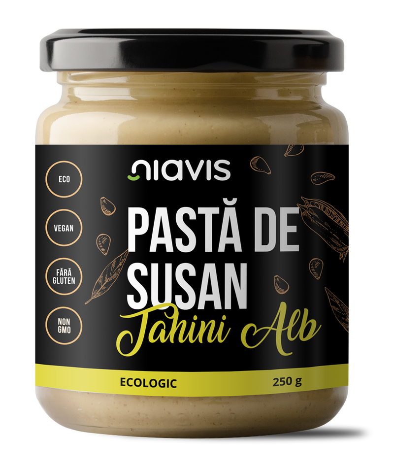 Pasta de Susan (Tahini Alb) Ecologica/BIO, Niavis 250g