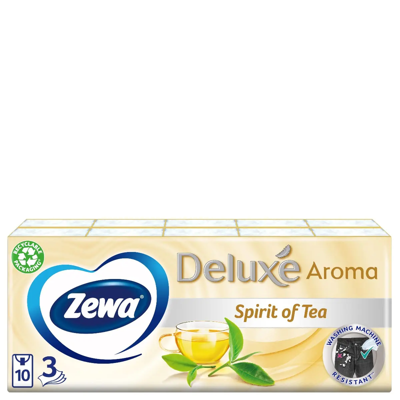 Servetele nazale Deluxe Spirit of Tea, Zewa 10 pachete