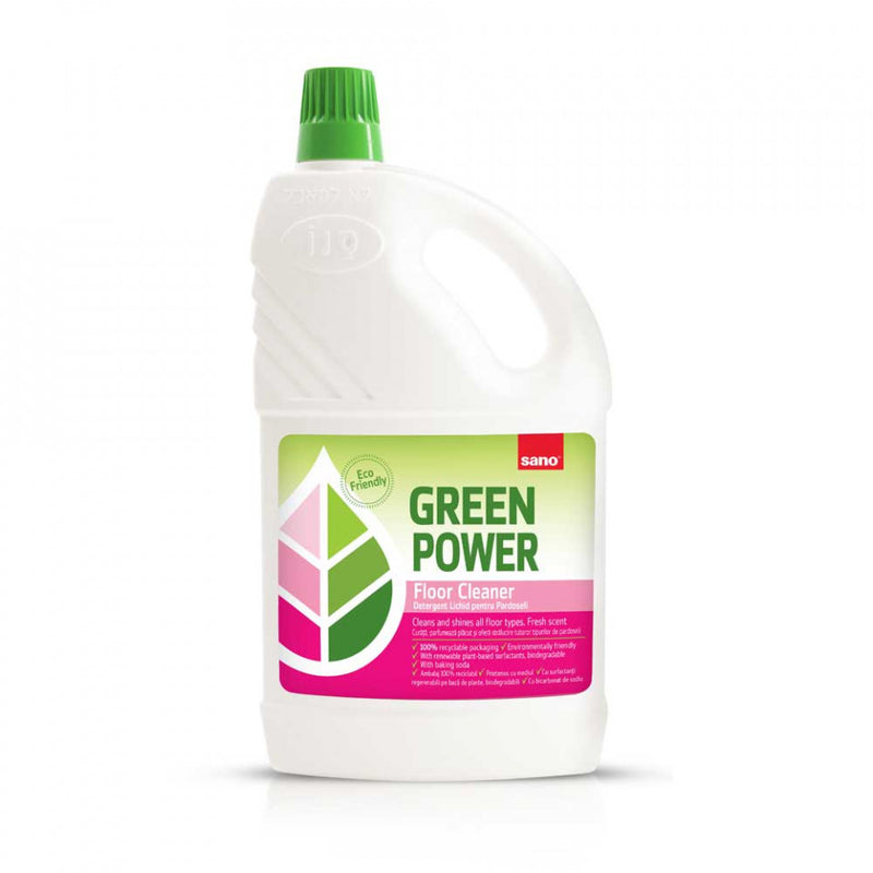 Detergent pentru pardoseli Sano Green Power Cleaning Liquid 2L