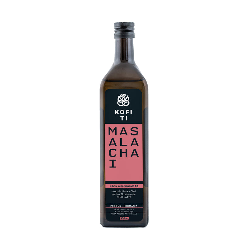 Sirop natural, Masala Chai, Kofi Ti, 950 ml