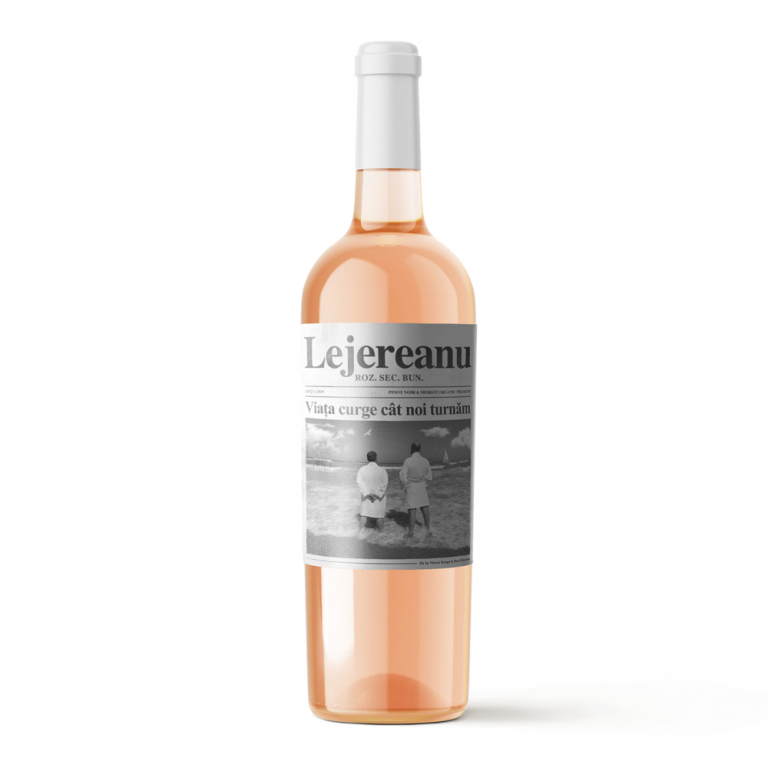 Vin rose sec, Lejereanu Roz Bio (Pinot Noir & Merlot) 0.75L