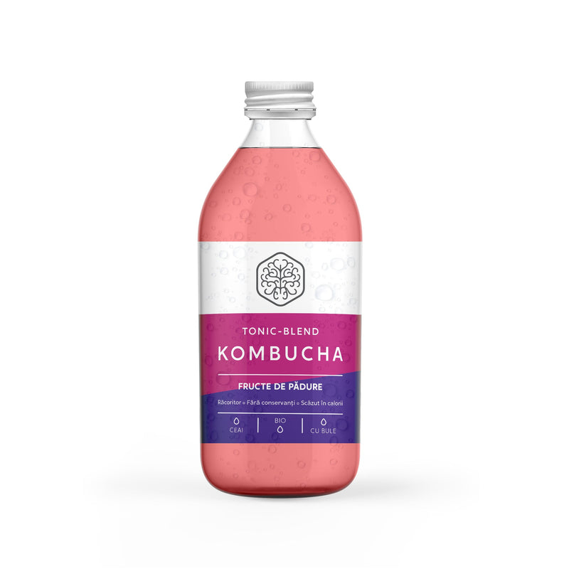 Kombucha - Fructe de padure, Tonic-Blend, 330ml
